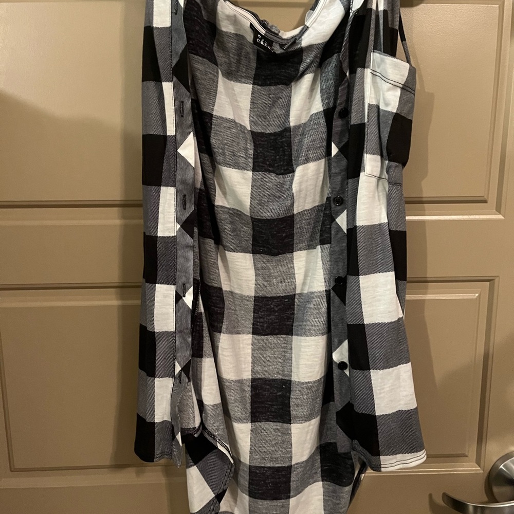 Plain cardigan with hood